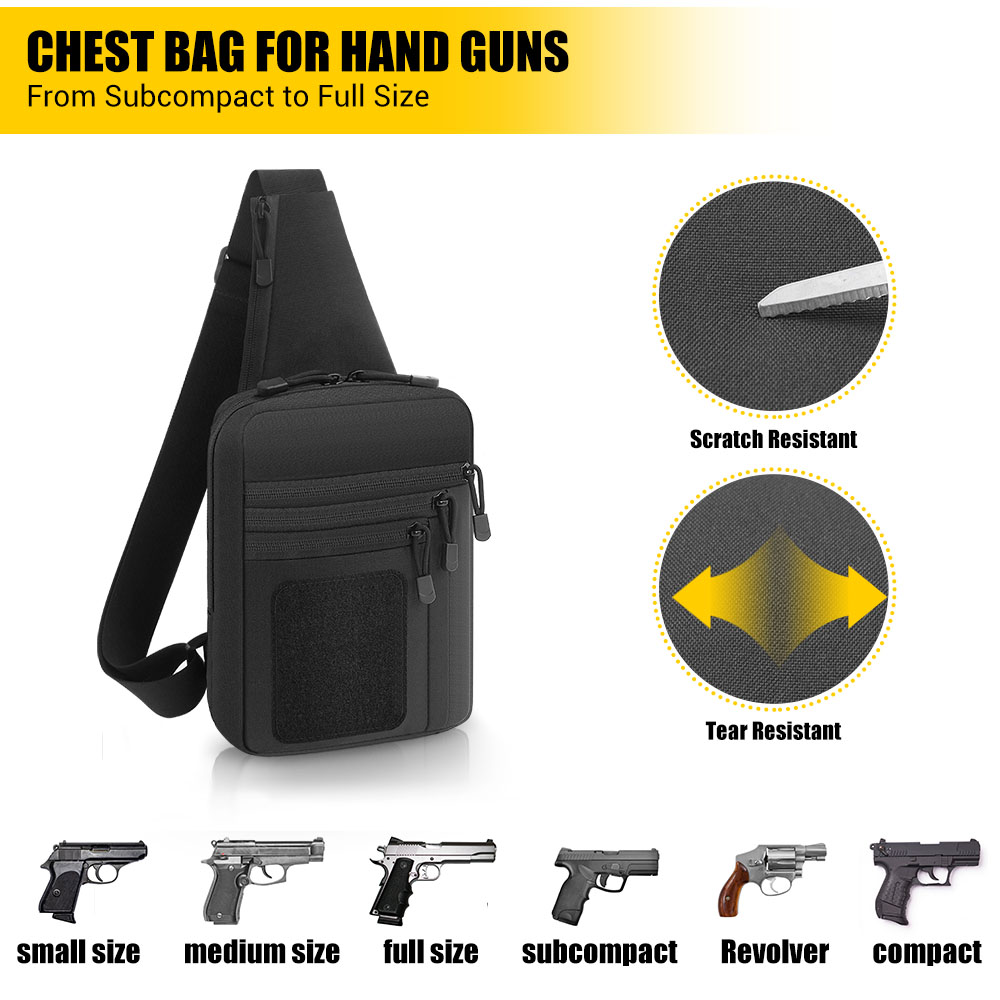 Taktik Tabanca Silah Çantası G - Edc Concealed Carry Sling Bag incelemesi ve fiyatı